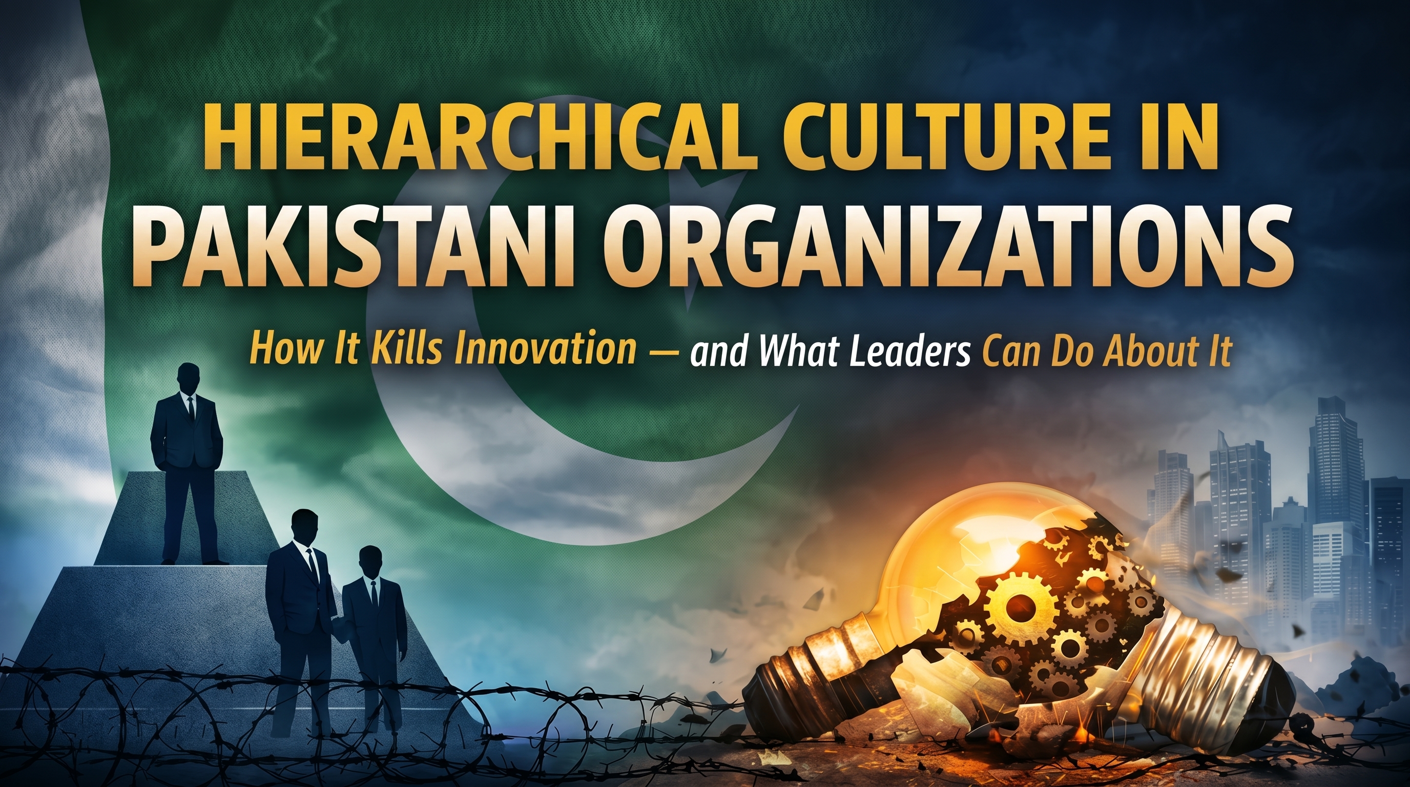Hierarchical Culture In Pakistani Organizations                        \"How It Kills Innovation — and What Leaders Can Do About It\"